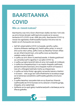 Somali.COVID Testing Info The Center Page 1