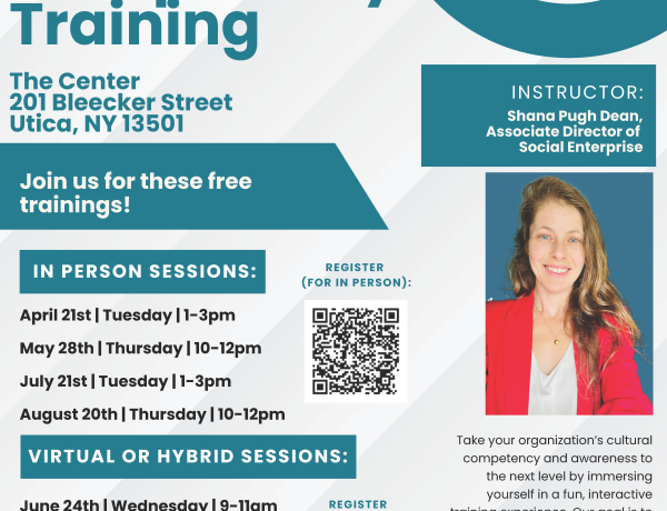 Cultural Competency Trainings Flyer April 2026 1