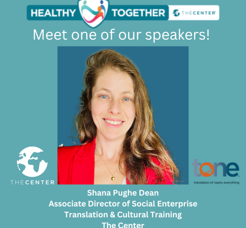 Shana Pughe Dean social media post health conference