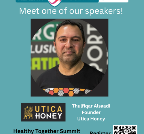 Utica Honey social media post health conference