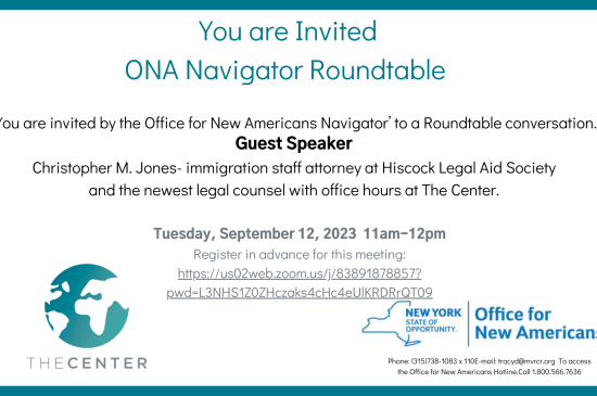 September 12th Navigator Roundtable