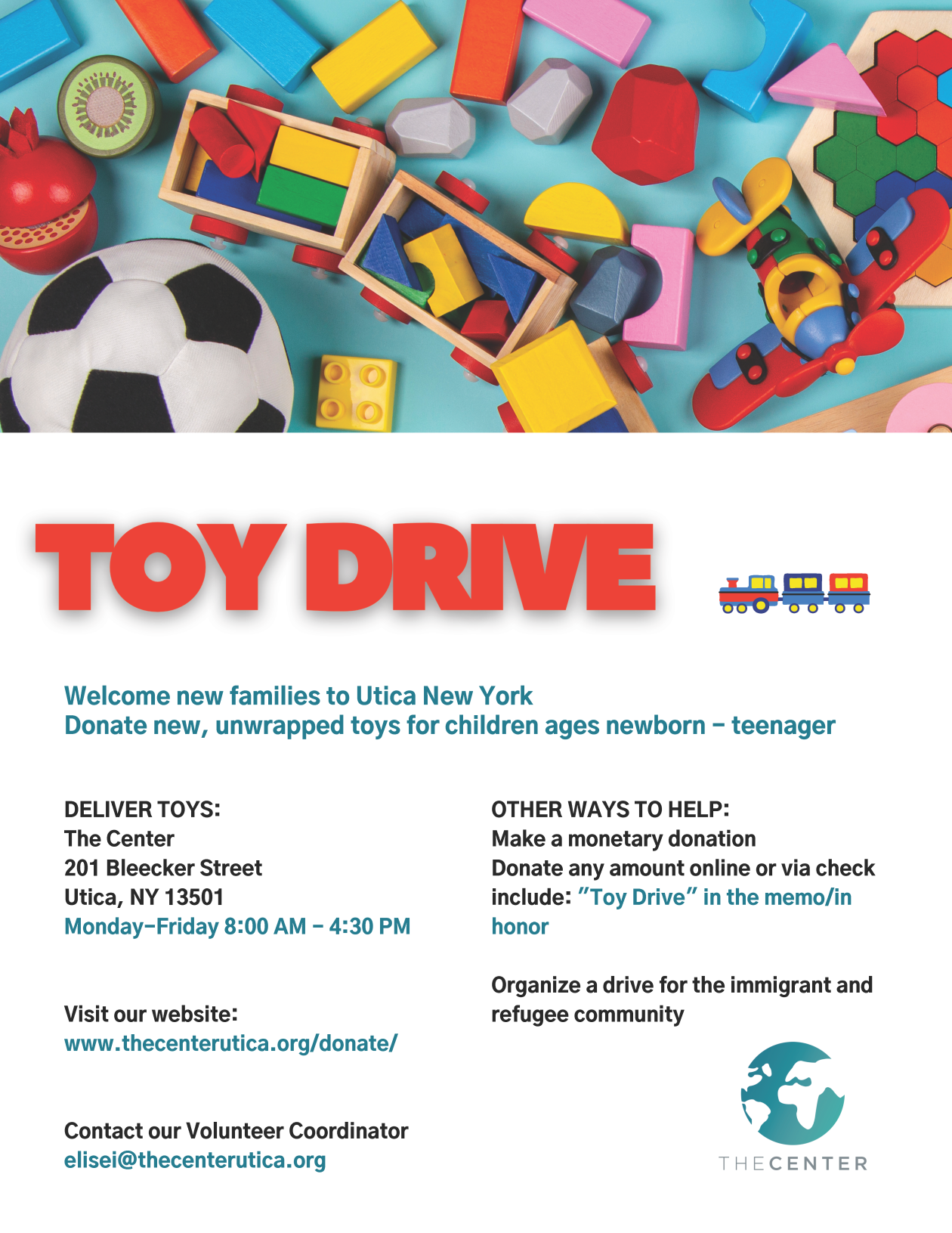 The Centers Toy Drive 2023