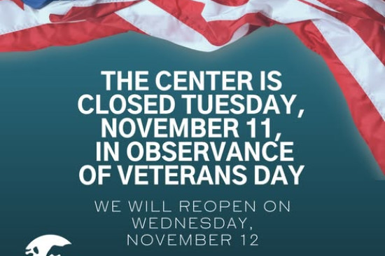 closed TuesdayVeterans Day 2025