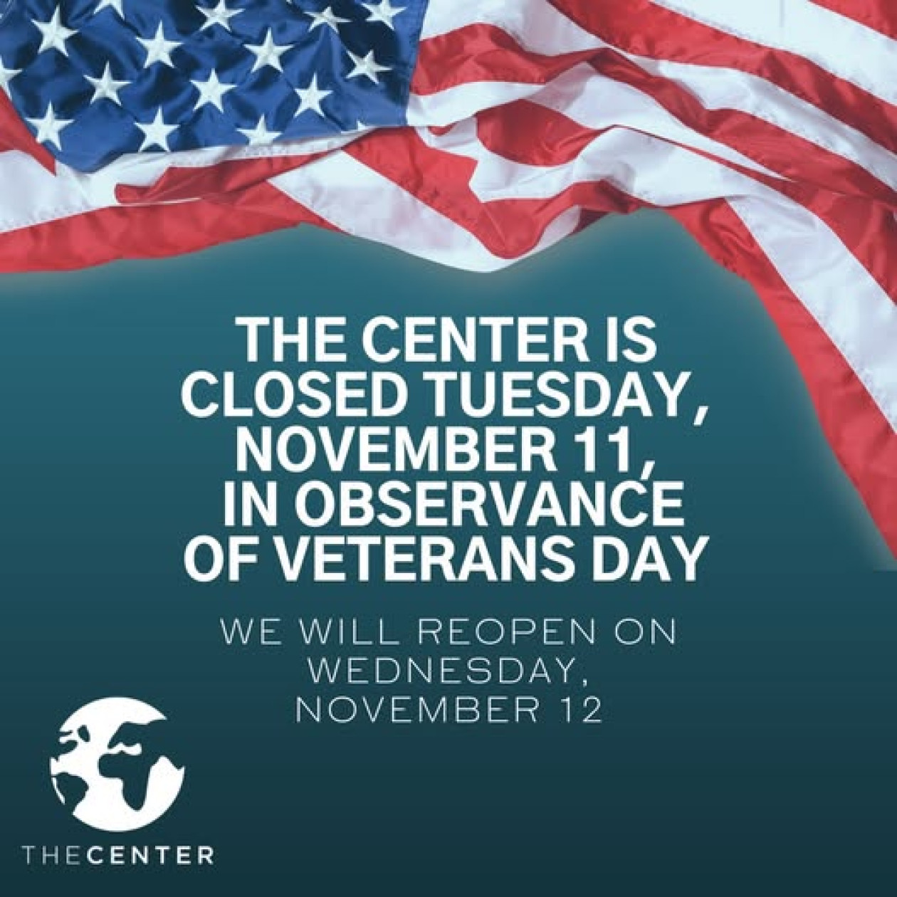 closed TuesdayVeterans Day 2025