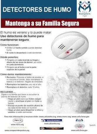 Smoke Alarm Pamphlet