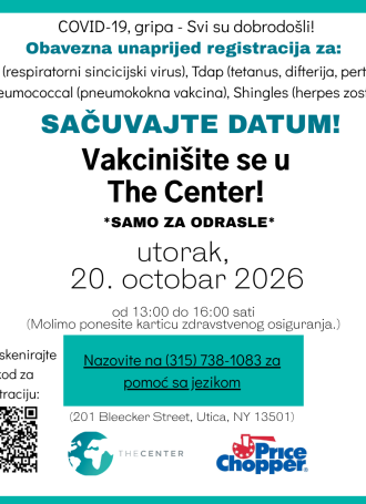 Bosnian 10 20 2026 Adult Vaccine Clinic