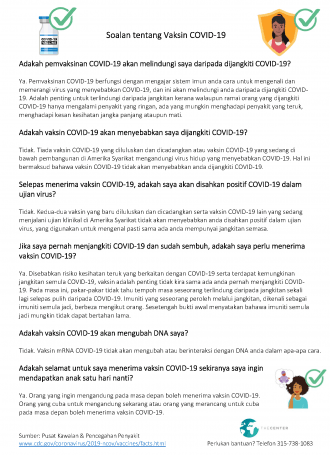 Malay.Questions about the COVID Vaccine