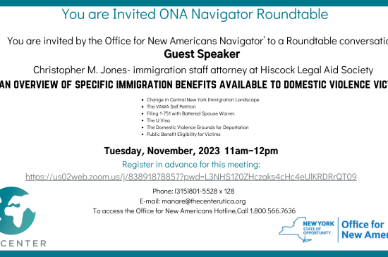 Nov. 14 Navigator Roundtable