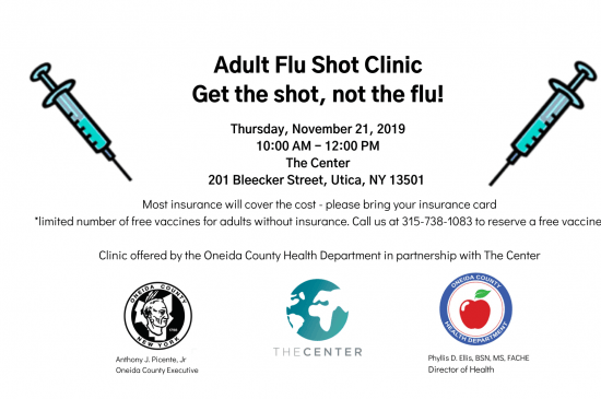 Adult Flu Shot Clinic Get the Shot 1 v2