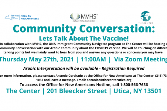 Community Conversation Arabic 5 27 21