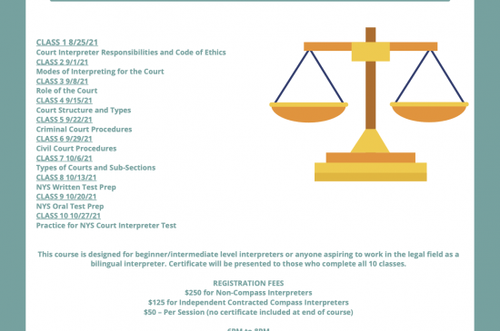 Court Interpretation Flyer