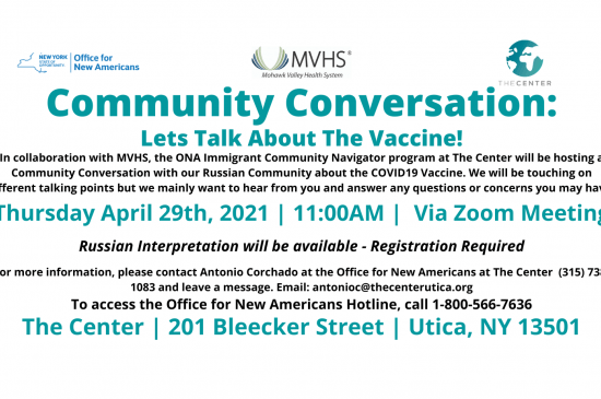 Flyer Community Conversation 4 29 21 russian vaccine
