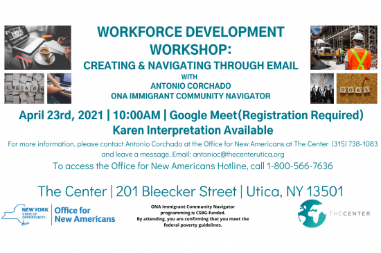 Flyer Workforce Workshop Karen 4 23 21 email