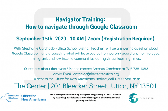 Navigator Training  How to navigate through Google Classroom v2