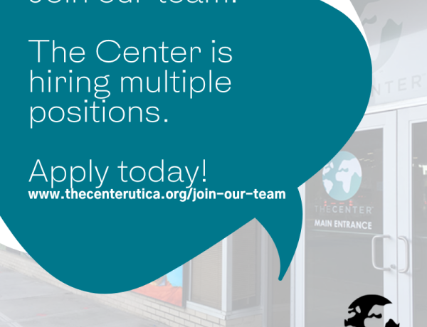 Apply today httpswww.thecenterutica.orgjoin our team